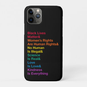 黒人の命は女性の権利を人権とする iPhone 11 PROケース