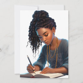 黒人の女の子の魔法 メラニン ライター 茶色の肌の女の子たち 招待状