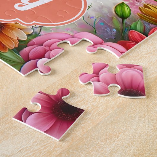 黒人の女の子アフリカ系アメリカ人とアフロ ジグソーパズル (側面)