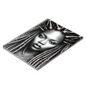 黒人の女性アフリカ系アメリカ人のメラニン・シエスタクイーン ノートブック (左側)