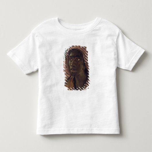 黒人の女性 トドラーTシャツ (正面)