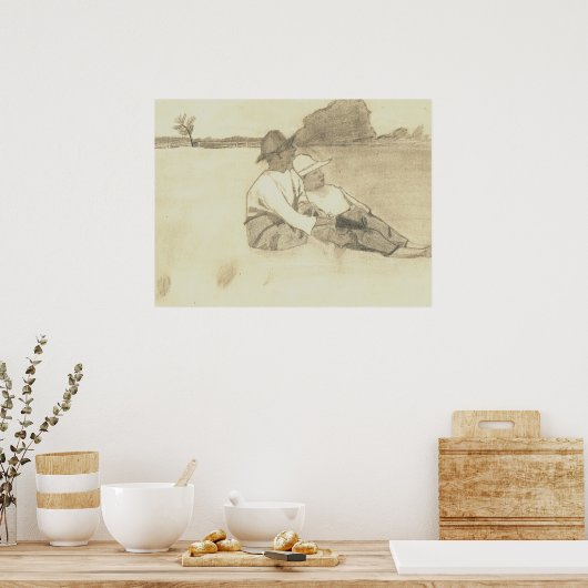 黒人の少年たち ポスター (キッチン)