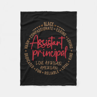 黒人の教頭がアフリカ系アメリカ人を愛する フリースブランケット