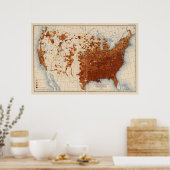 黒人の有権者の80パーセントは読み書きできない ポスター (キッチン)