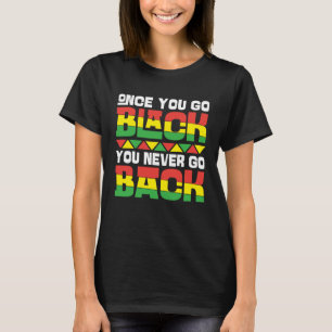 黒人の歴史ある月の北アフリカ系アメリカ人 Tシャツ