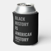 黒人の歴史はアメリカの歴史だ－ 缶クーラー (缶裏面)