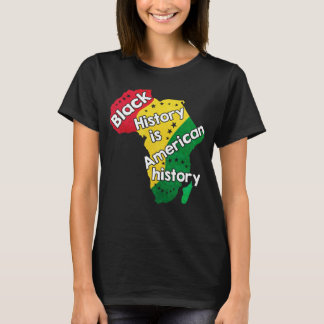 黒人の歴史はアメリカの歴史 メラニン プライド Tシャツ