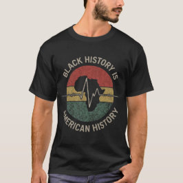 黒人の歴史はアメリカの歴史 Tシャツ