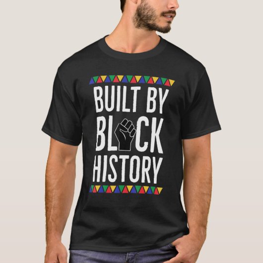 黒人の歴史アフリカのプライド女性と Tシャツ (正面)