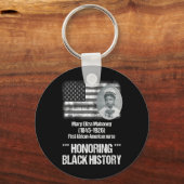 黒人の歴史アフリカ系アメリカ人1位ナース キーホルダー (正面)