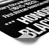 黒人の歴史アフリカ系アメリカ人1位ナース ポスター (角)