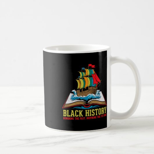 黒人の歴史月間 アフリカ系アメリカ人の文化を誇りに コーヒーマグカップ (右)