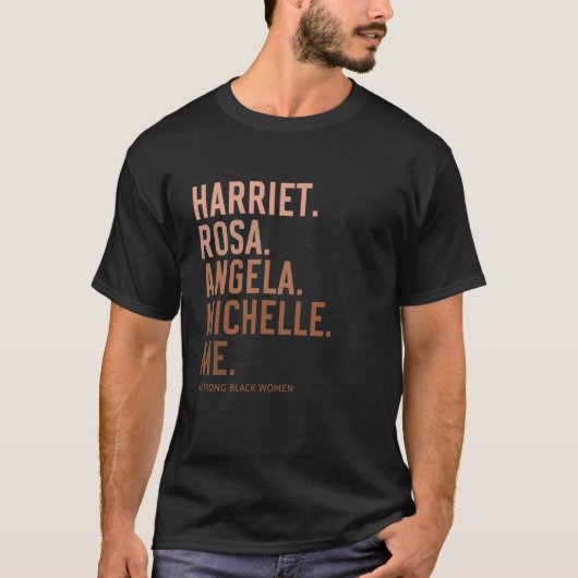 黒人の歴史月間 女性 リーダー 卓越 ローザ Tシャツ (正面)
