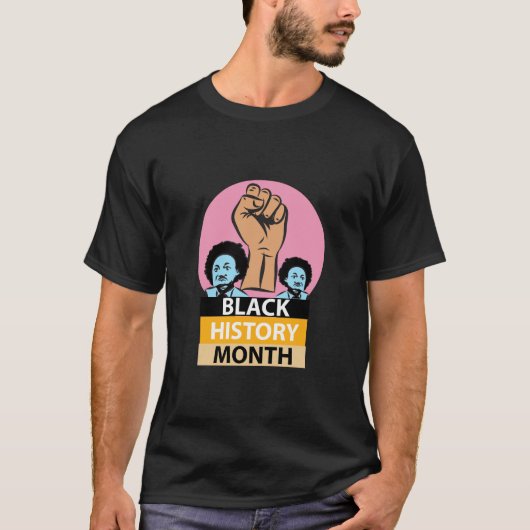 黒人の歴史月間 Tシャツ (正面)