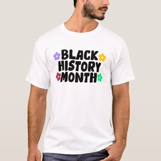黒人の歴史月間 Tシャツ (正面)