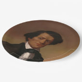 黒人の歴史：フレッド・ダグラス　1845年の公民権闘争 ペーパープレート (アングル)