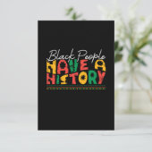 黒人の歴史 招待状 (スタンド正面)
