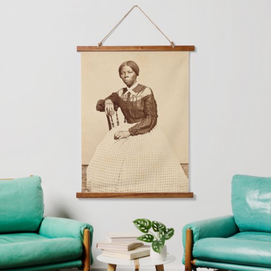 黒人の歴史：若きハリエット・タブマン、公民権 吊り下げ型タペストリー (リビング)