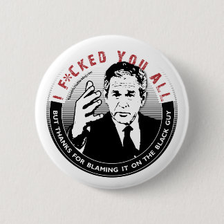 黒人の男ボタンにそれの責任にすること 缶バッジ