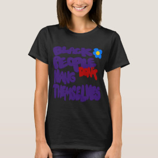 黒人は自ら首を吊ることはしない Tシャツ