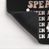 黒人は黒人話と聞黒人学という マウスパッド (コーナー)
