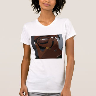 黒人カップルのアート作品 ブラックラブ Tシャツ