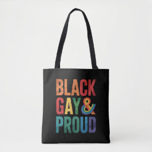 黒人ゲイプライド LGBTQ 黒人クィア トートバッグ