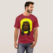 黒人ジェスロックスアフリカ系アメリカ人宗教家 Tシャツ (正面フル)