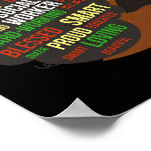 黒人ソーシャルワーカーアフリカ系アメリカ人ソーシャルワーカー ポスター (角)