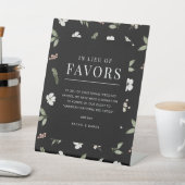 黒人フローラ結婚植物学の好意に代わる 台座サイン (インサイチュ)