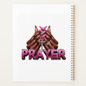 黒人信仰者クリスチャン祈りの言葉 プランナー手帳 (裏面)