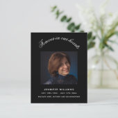 黒人写真エレガント葬儀 (スタンド正面)