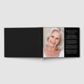 黒人写真詩記念葬式 ゲストブック (全面)