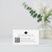 黒人卒業上限ミニマル白人大学基金 エンクロージャーカード (スタンド正面)