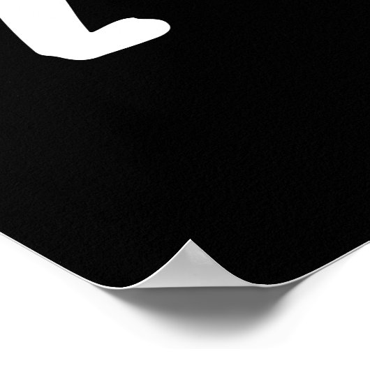 黒人史の月恋 ポスター (角)