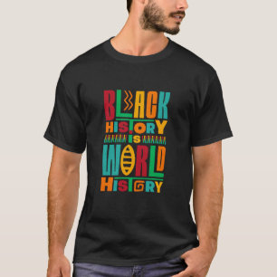 黒人史は世界史である Tシャツ