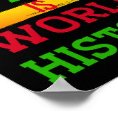 黒人史は世界史(2) ポスター (角)