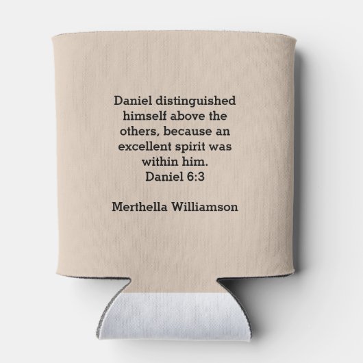 黒人史パーソナライズされた史の月が上に 缶クーラー (裏面)