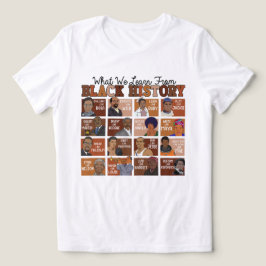 黒人史学の中から トライブレンドTシャツ
