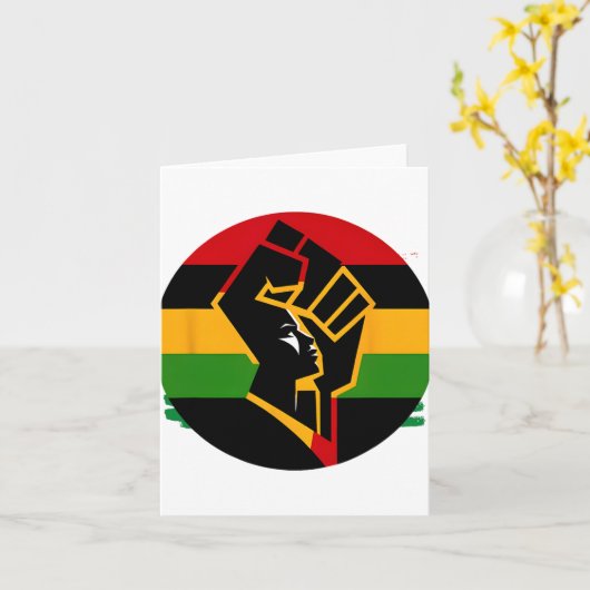 黒人史祝月共に上がる1 カード (黄色い花)