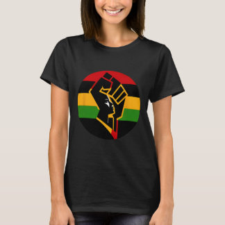 黒人史祝月共に上がる2 Tシャツ