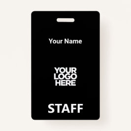 黒人名会社名ビジネスロゴQrコード合計 バッジ