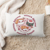 黒人向けおもしろい引用文かわいい ランバークッション (ブランケット)