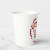 黒人向けおもしろい引用文かわいい 紙コップ (右)