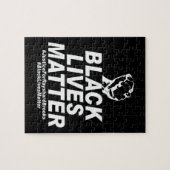 黒人命の問題#JusticeForGeorgeFloyd #BlackLi ジグソーパズル (横)