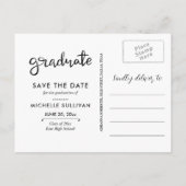 黒人大学院エレガント脚本 | Grad 2枚の写真 案内ポストカード (裏面)