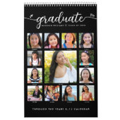 黒人大学院K-12台本フォトコラージュ15ヶ月 カレンダー (カバー)