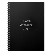 黒人女性の休息ノート