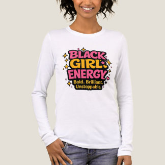 黒人女性の元気 トライブレンドTシャツ