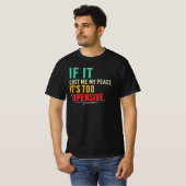 黒人女性の励ましとエンパワーメントの引用 Tシャツ (正面フル)